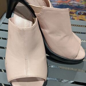 Athena Alexander Blush Pink Mules